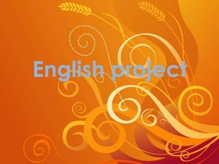 English project
 