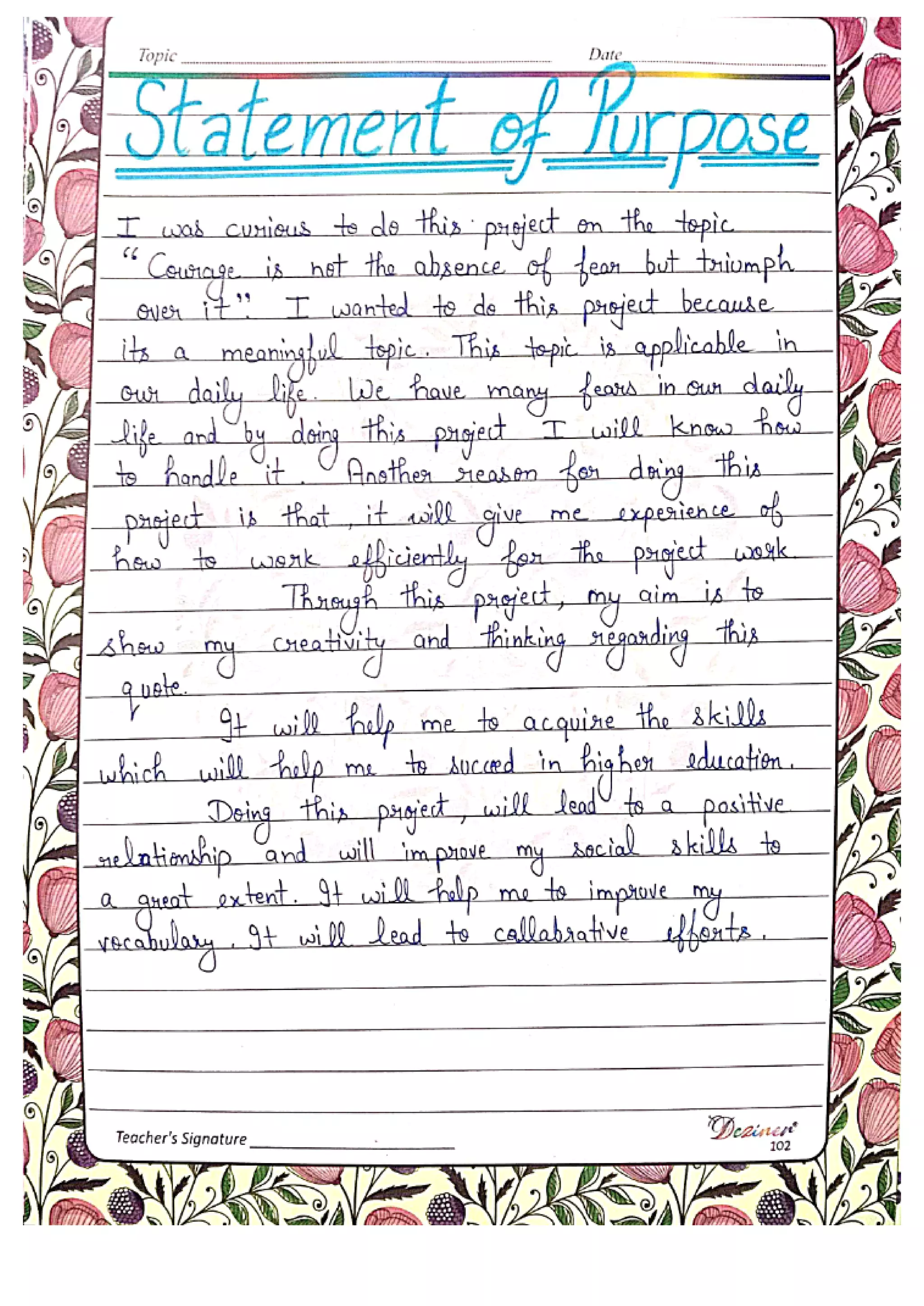 Class 12(ENGLISH) ASL project file