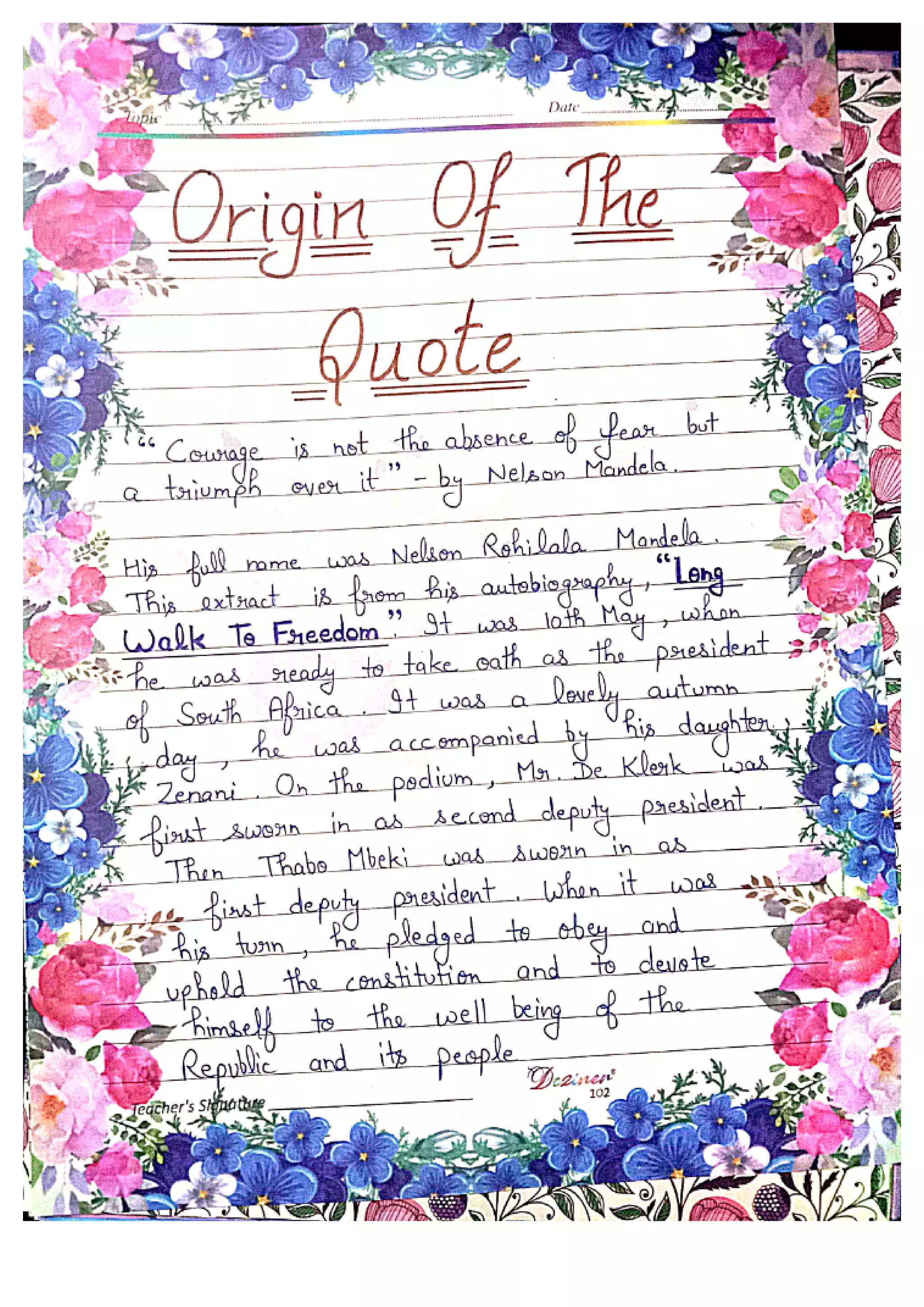 Class 12(ENGLISH) ASL project file