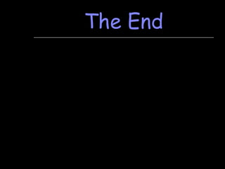 The End 