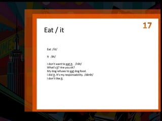 English pronunciation class 1