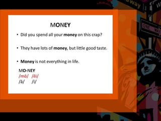 English pronunciation class 4