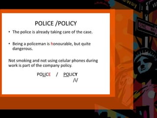 English pronunciation class 4