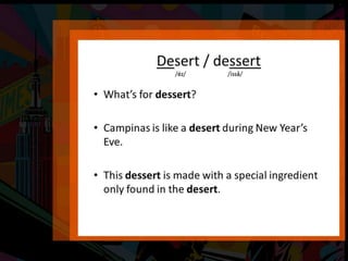 English pronunciation class 4