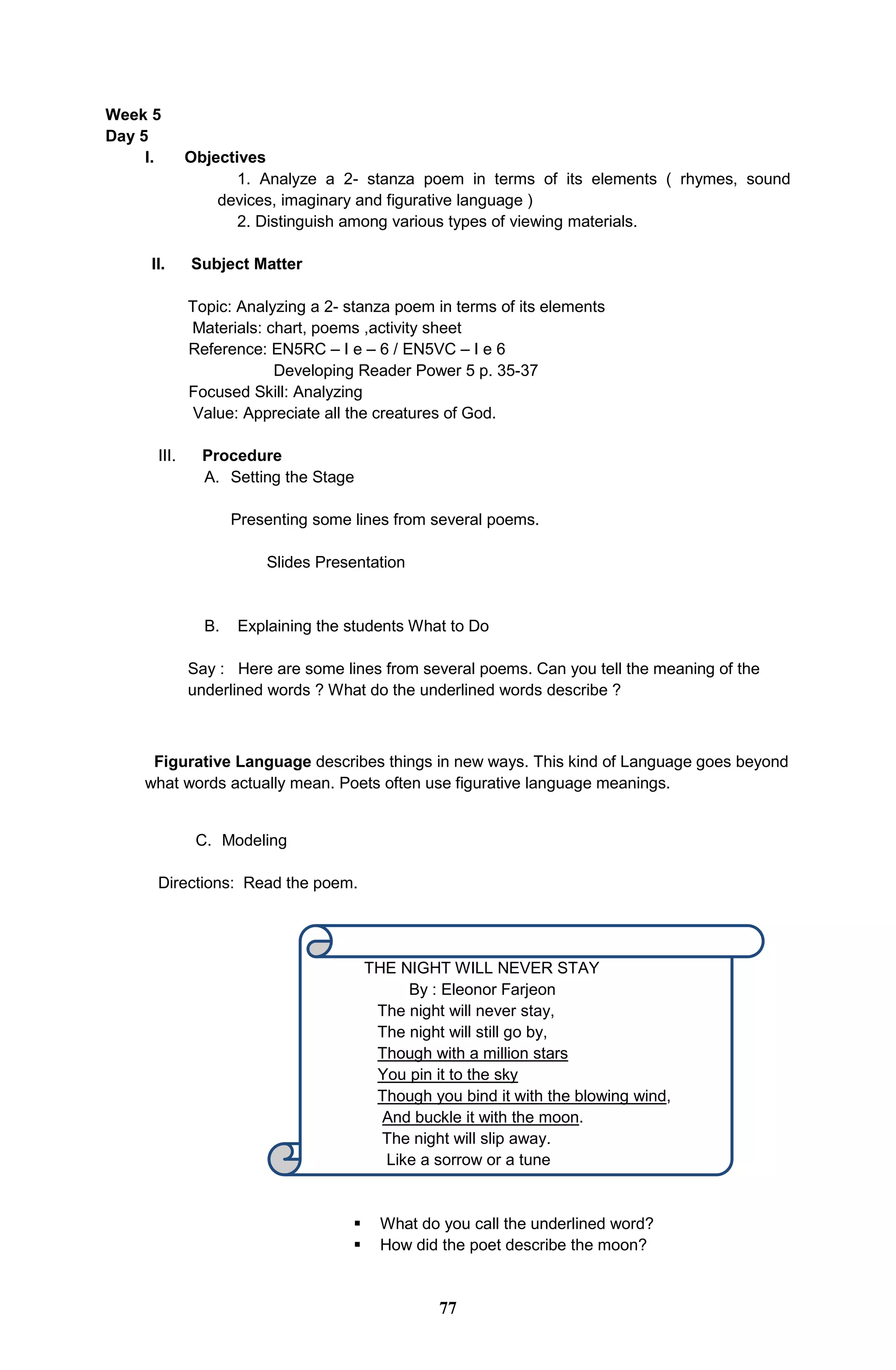 K TO 12 GRADE 5 LEARNER’S MATERIAL IN ENGLISH (Q1-Q4) | PDF