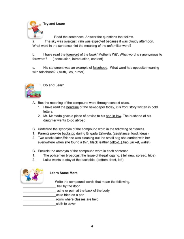 K TO 12 GRADE 5 LEARNER’S MATERIAL IN ENGLISH (Q1Q4) PDF