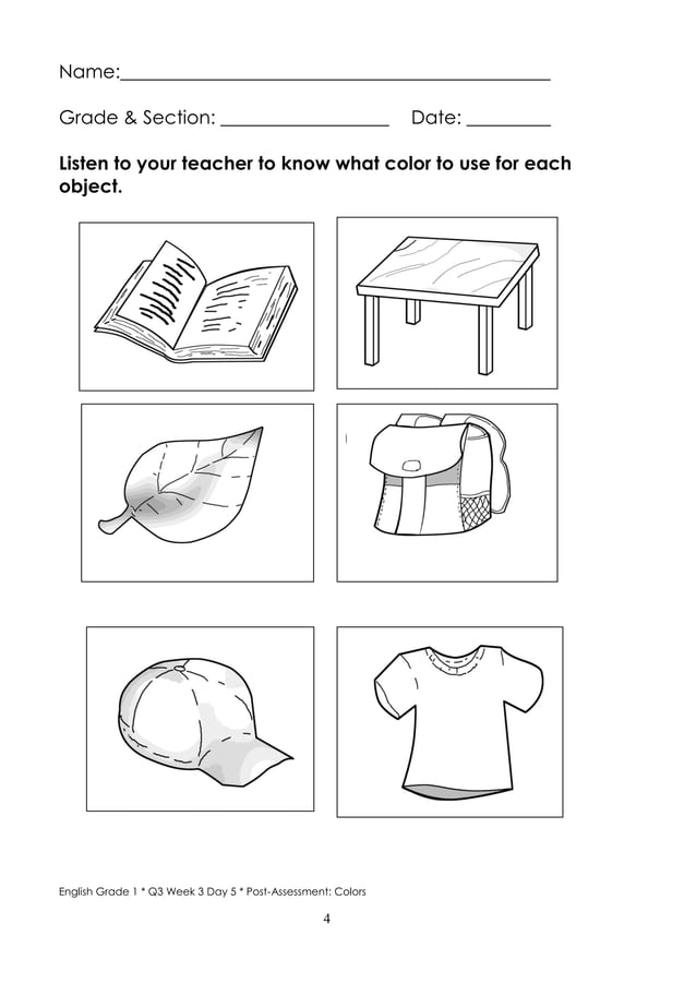 K TO 12 GRADE 1 LEARNING MATERIAL IN ENGLISH (Q3Q4) PDF