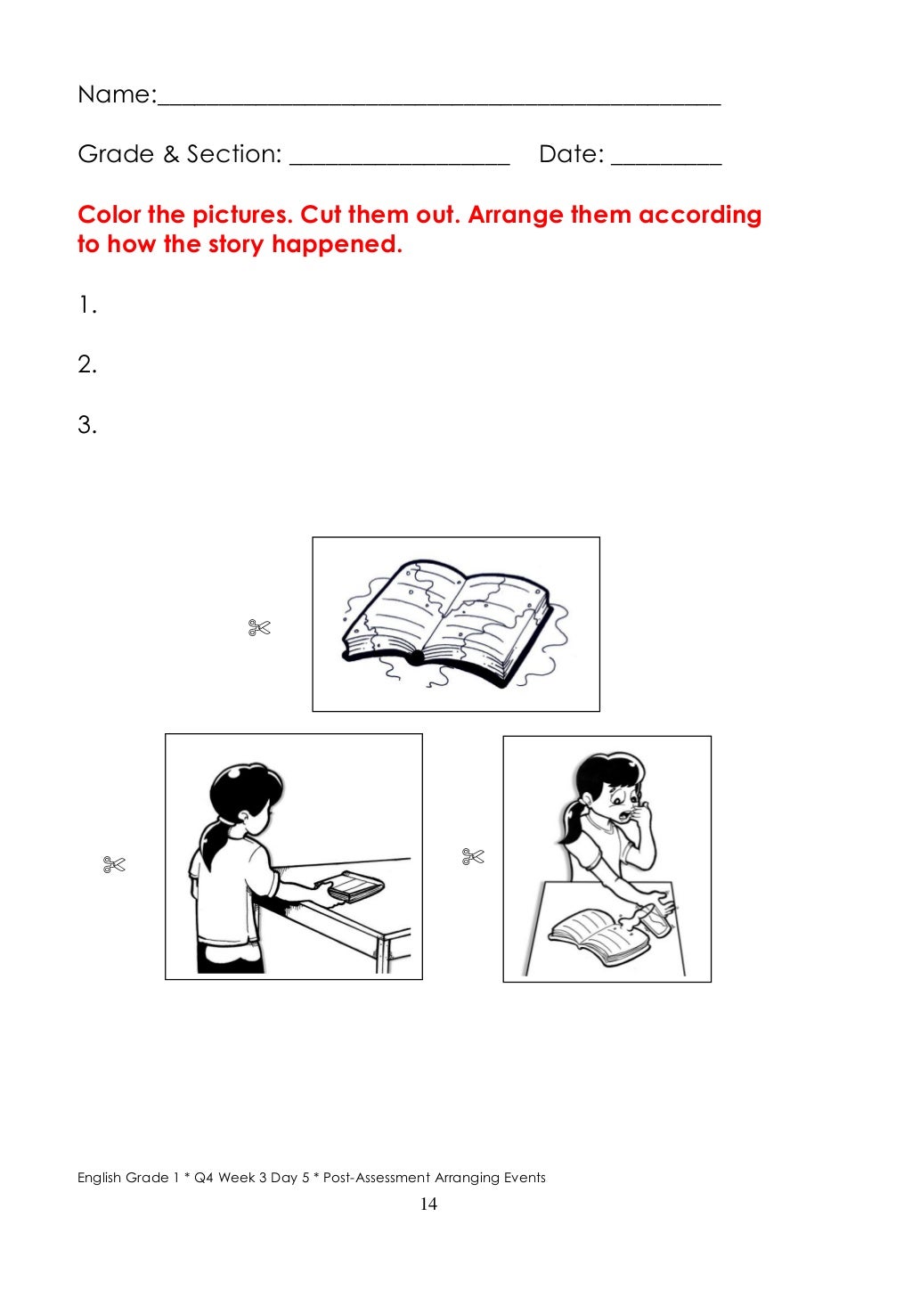 K TO 12 GRADE 1 LEARNING MATERIAL IN ENGLISH (Q3Q4)