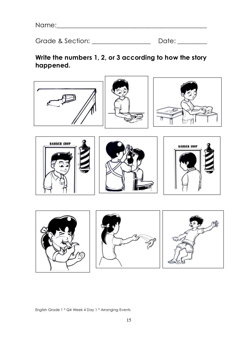 K TO 12 GRADE 1 LEARNING MATERIAL IN ENGLISH (Q3Q4)