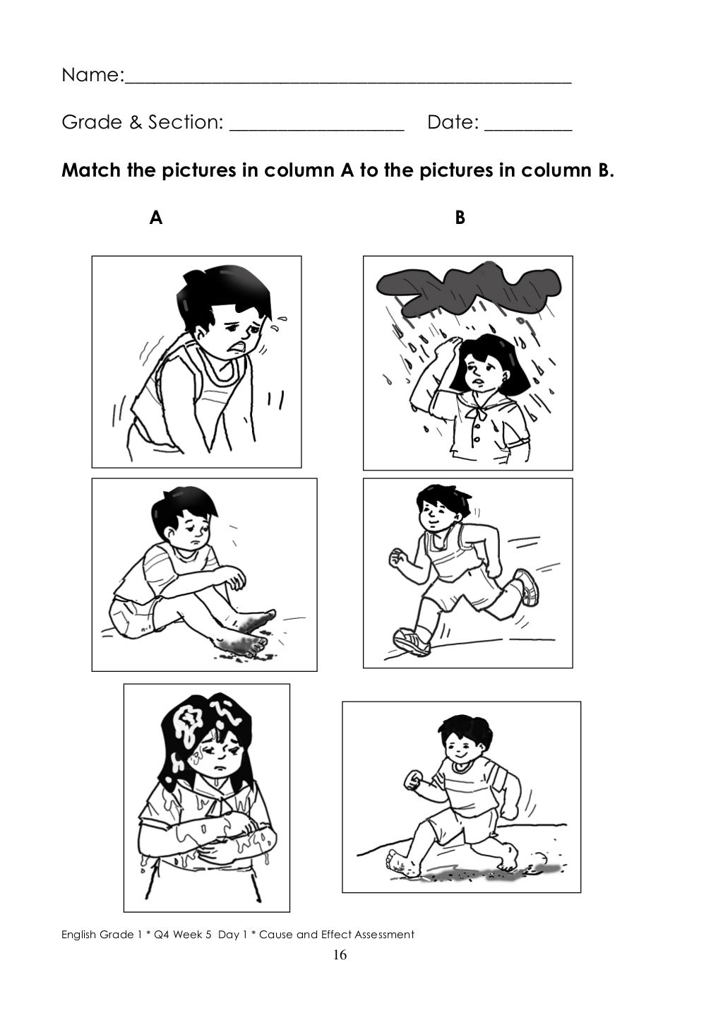 K TO 12 GRADE 1 LEARNING MATERIAL IN ENGLISH (Q3Q4)