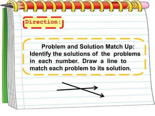 English 3 Identifying Possible Solution to Problem | PPTX | Educational ...