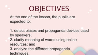 english quarter 2 recognizing biases and propaganda technique oct 7.pptx