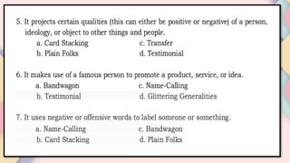 english quarter 2 recognizing biases and propaganda technique oct 7.pptx