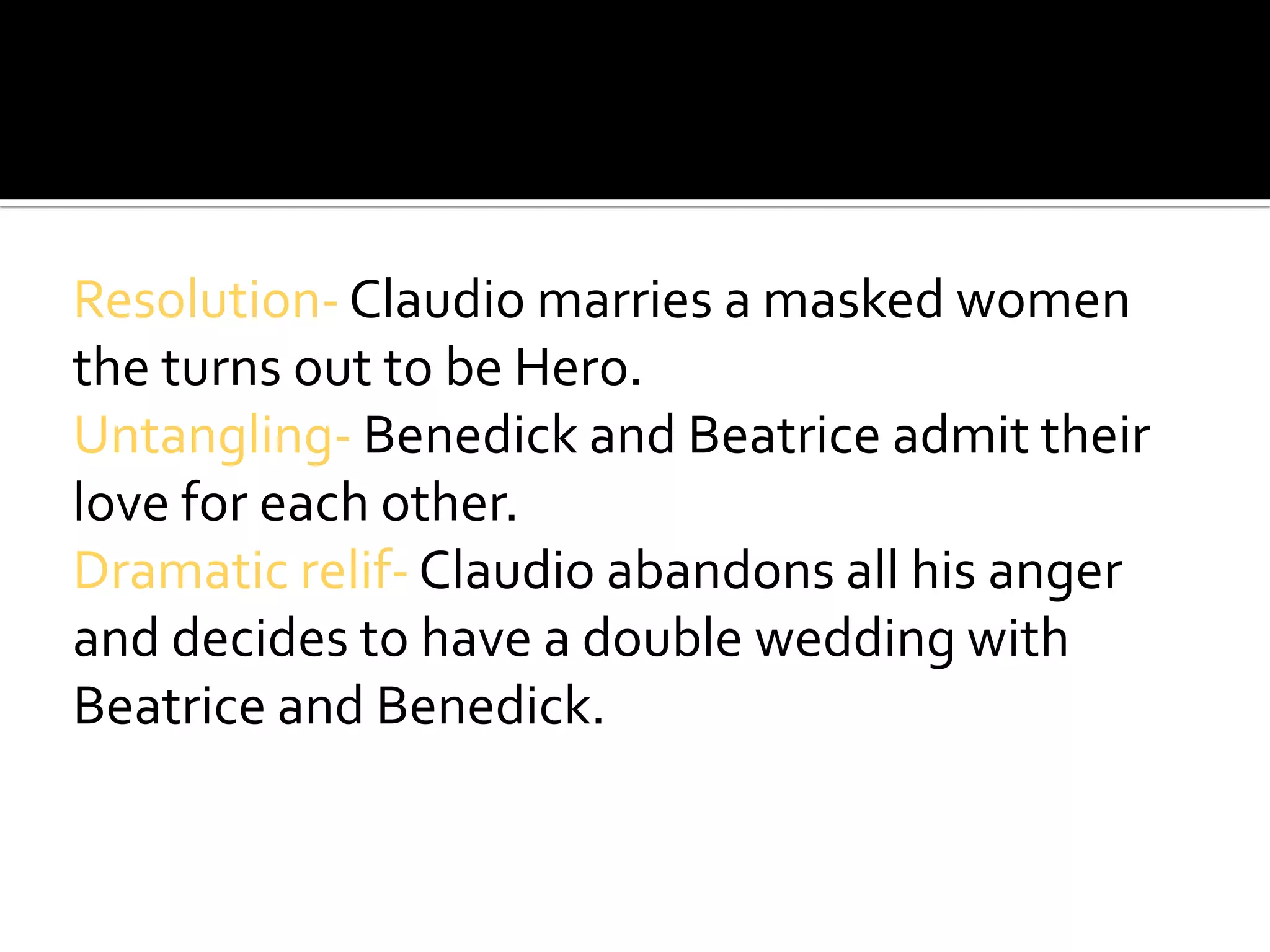 Benedick- English research assignment | PPTX