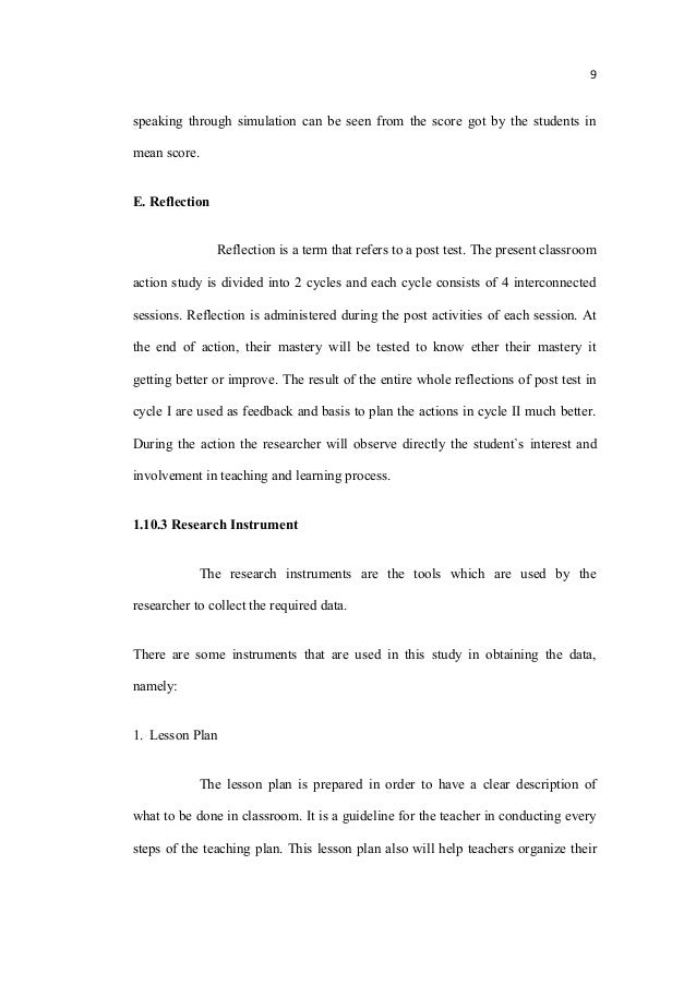 English Research Proposal