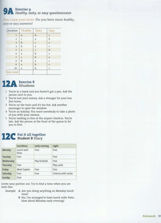 English result pre int sb