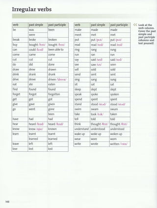 English result pre int sb