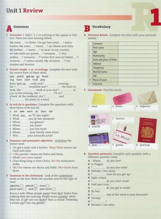 English result pre int sb