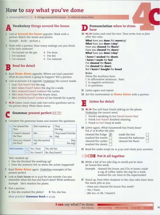 English result pre int sb