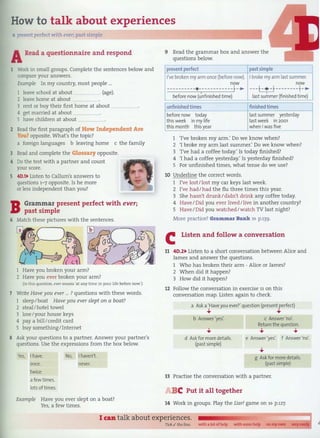 English result pre int sb