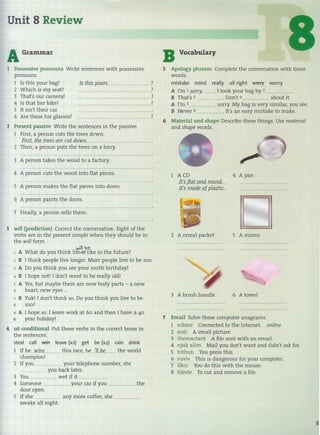 English result pre int sb