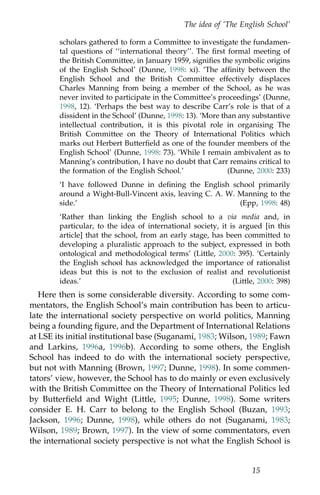 English school of ir | PDF