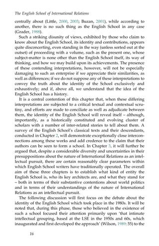 English school of ir | PDF