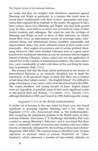 English school of ir | PDF