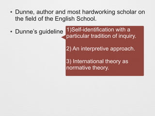 English school of thought | PDF