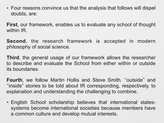 English school of thought | PDF