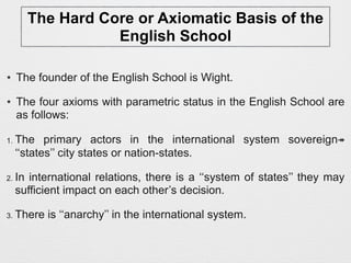 English school of thought | PDF