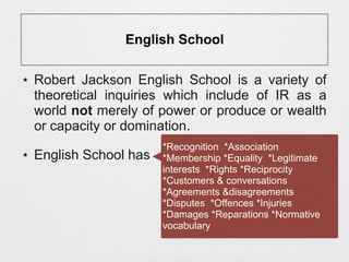 English school of thought | PDF