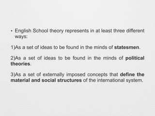 English school of thought | PDF