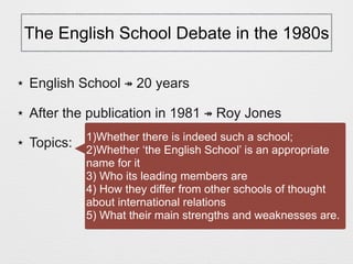 English school of thought | PDF