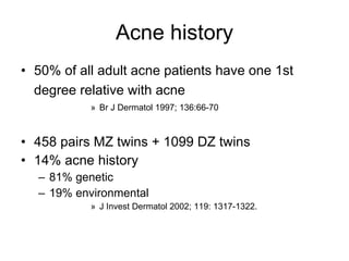 Acne, rosacea and hidradenitis suppurativa | PPT