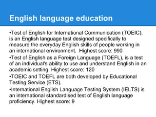 English study in japan | PDF