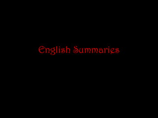 EnglishSummaries 