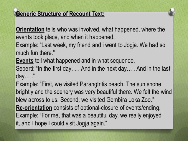 3 Contoh Recount Text About Holiday In The Beach Dan 
