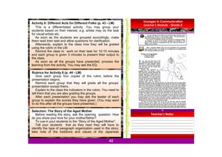 Grade 8 English teachers guide Q1 Only | PDF