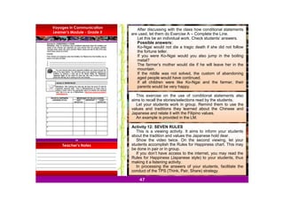 Grade 8 English teachers guide Q1 Only | PDF