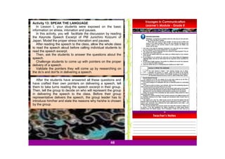 Grade 8 English teachers guide Q1 Only | PDF