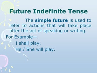 English tenses Slide 21