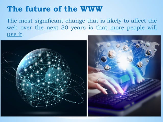 English The World Wide Web Presentation Pptx