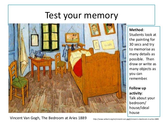 Vincent Van Gogh The Bedroom 1889 | Theme216.com Vincent Van Gogh The Bedroom 1889 | Theme216.com