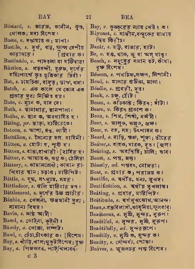 English To Bengali Dictionary English To Bengali Dictionary