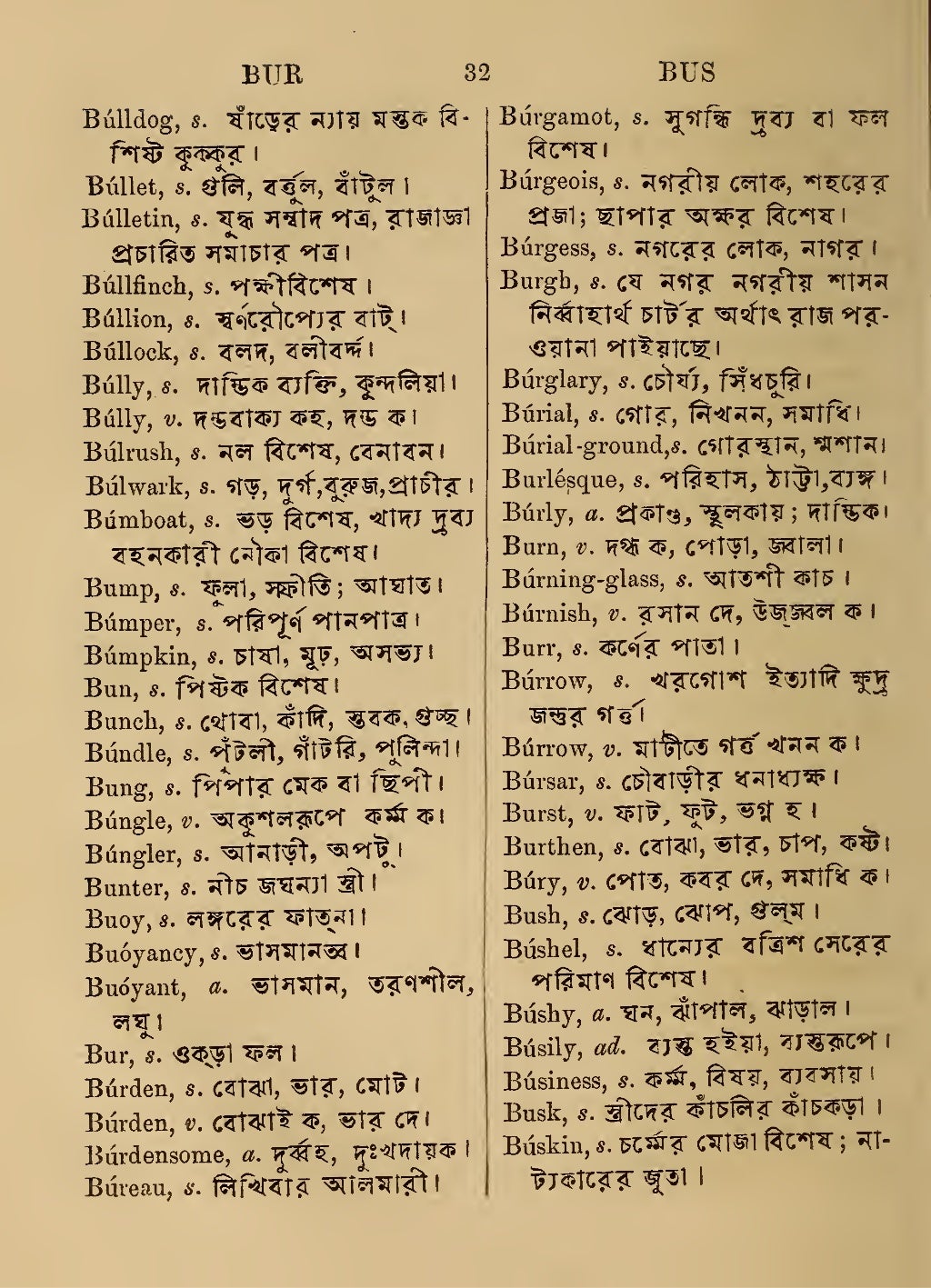 English To Bengali Dictionary