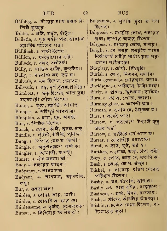 English To Bengali Dictionary