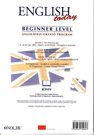 English today 1 book