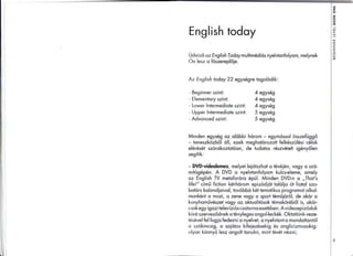 English today 1 book