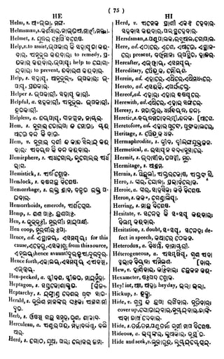 English_odia dictionary